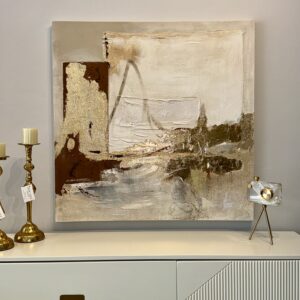 Cuadro abstracto esencia moderna 100 x 100 cm