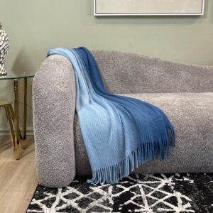 Throw Degradado Azul
