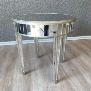 Mesa auxiliar mirror plata