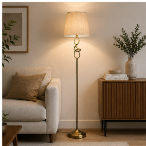 Lámpara de pedestal Lumière Ring
