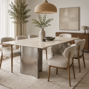 Mesa de comedor silver atelier