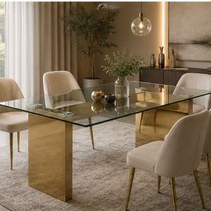 Mesa de comedor Aurum plate