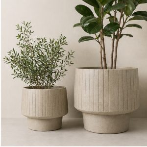 Set de maceteras natura stone