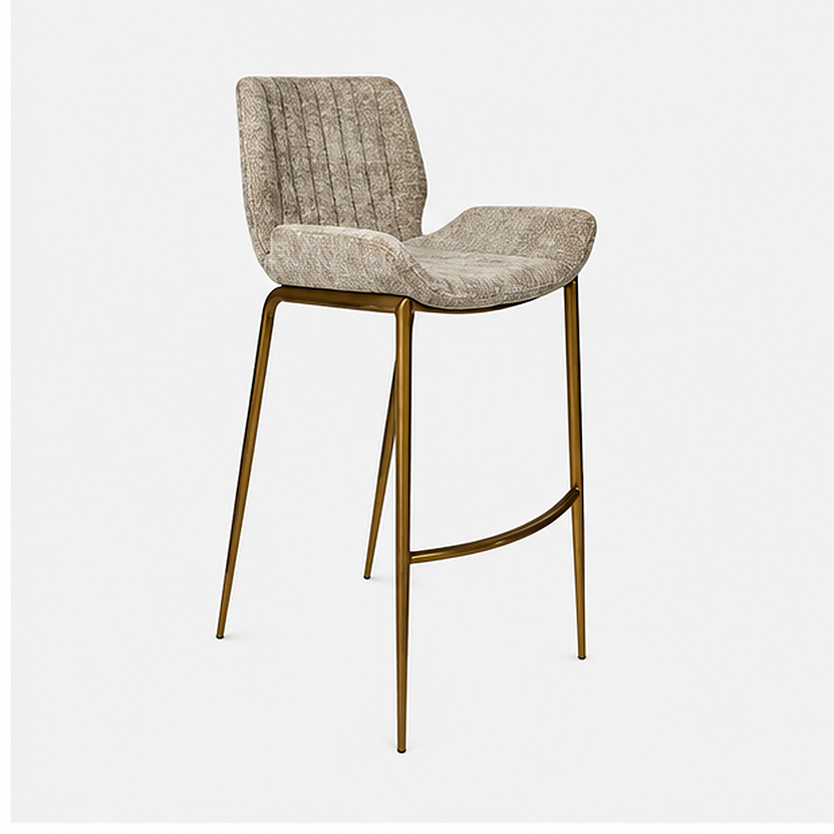 Silla bar Taupe Line - Imagen 3