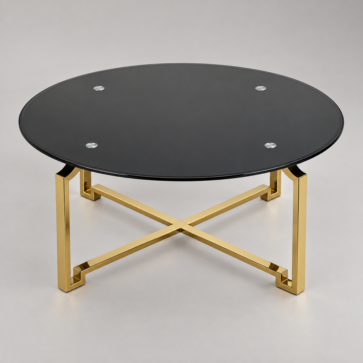 Table Onyx vista elevada sobre fondo gris