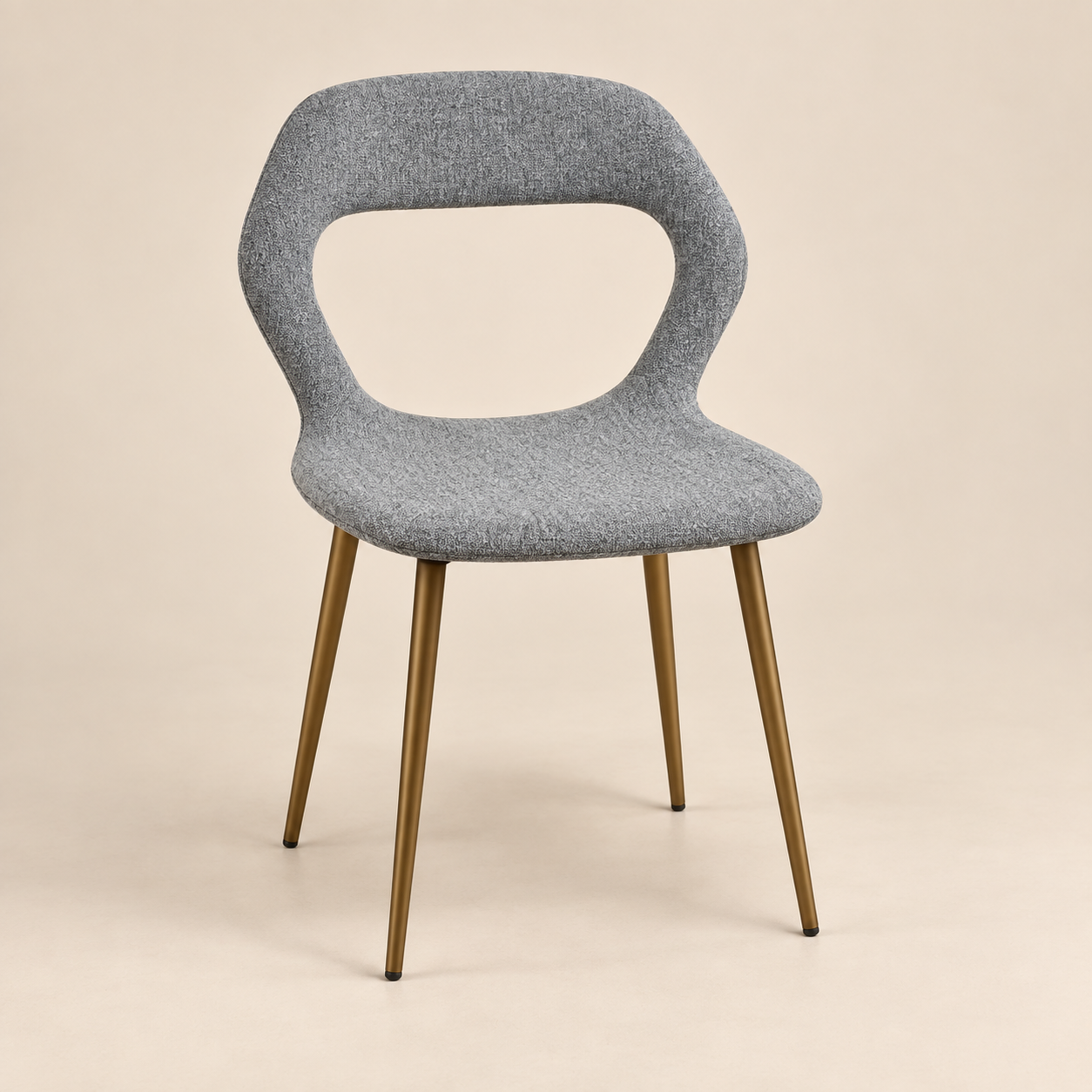 Silla — Chaise Anneau sobre fondo beige
