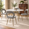 Silla — Chaise Anneau ambientado con muebles de la colección
