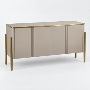 Gabinete — Buffet Vanille en vista alternativa sobre fondo gris