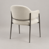 Silla comedor — Siège Lin en vista alternativa sobre fondo gris