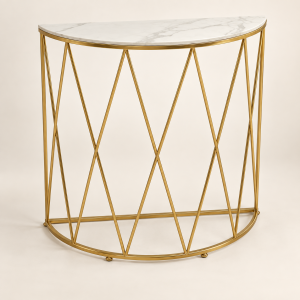 Consola — Console Croisillon sobre fondo beige