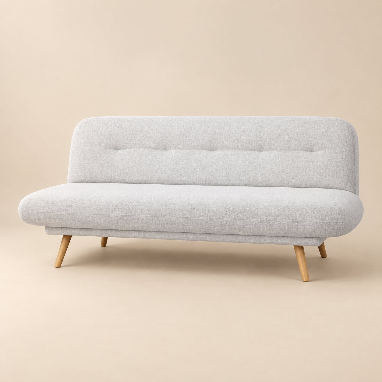 Sofá cama — Lit Cocon sobre fondo beige