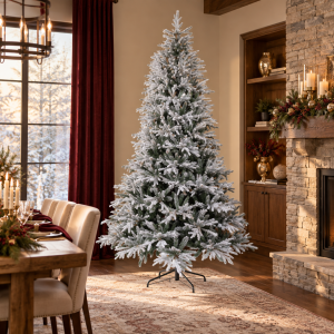 Árbol de navidad con luces Forêt Enneigée