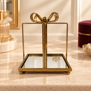 Bandeja decorativa Miroir Enrubanné
