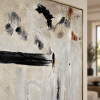 Detalle de textura y pinceladas del Cuadro Silence Brut
