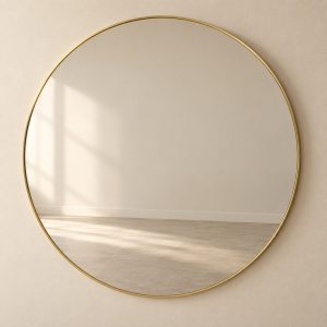 Espejo — Cercle Ambré sobre fondo beige