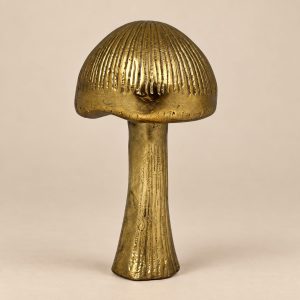 Hongo decorativo Petit Champignon sobre fondo beige