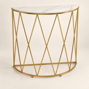 Consola — Console Croisillon sobre fondo beige