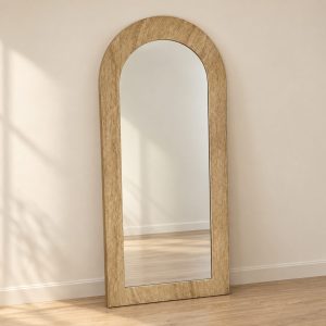 Espejo — Voûte Boisée sobre fondo beige