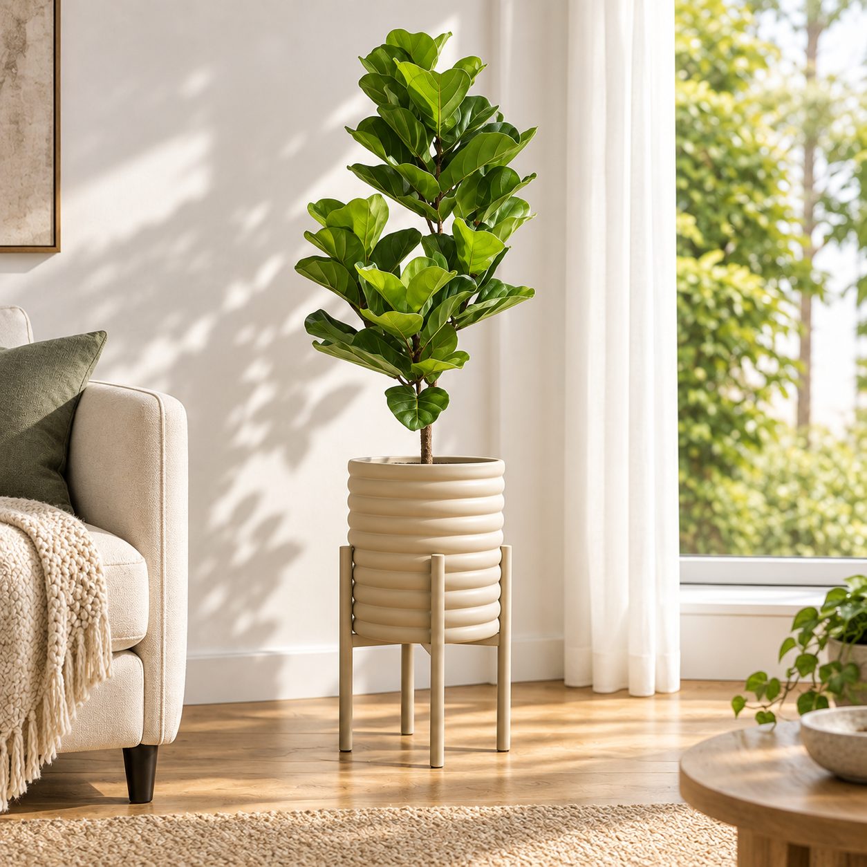 Ficus lirata — Ficus Ramifié en ambientación hiperrealista