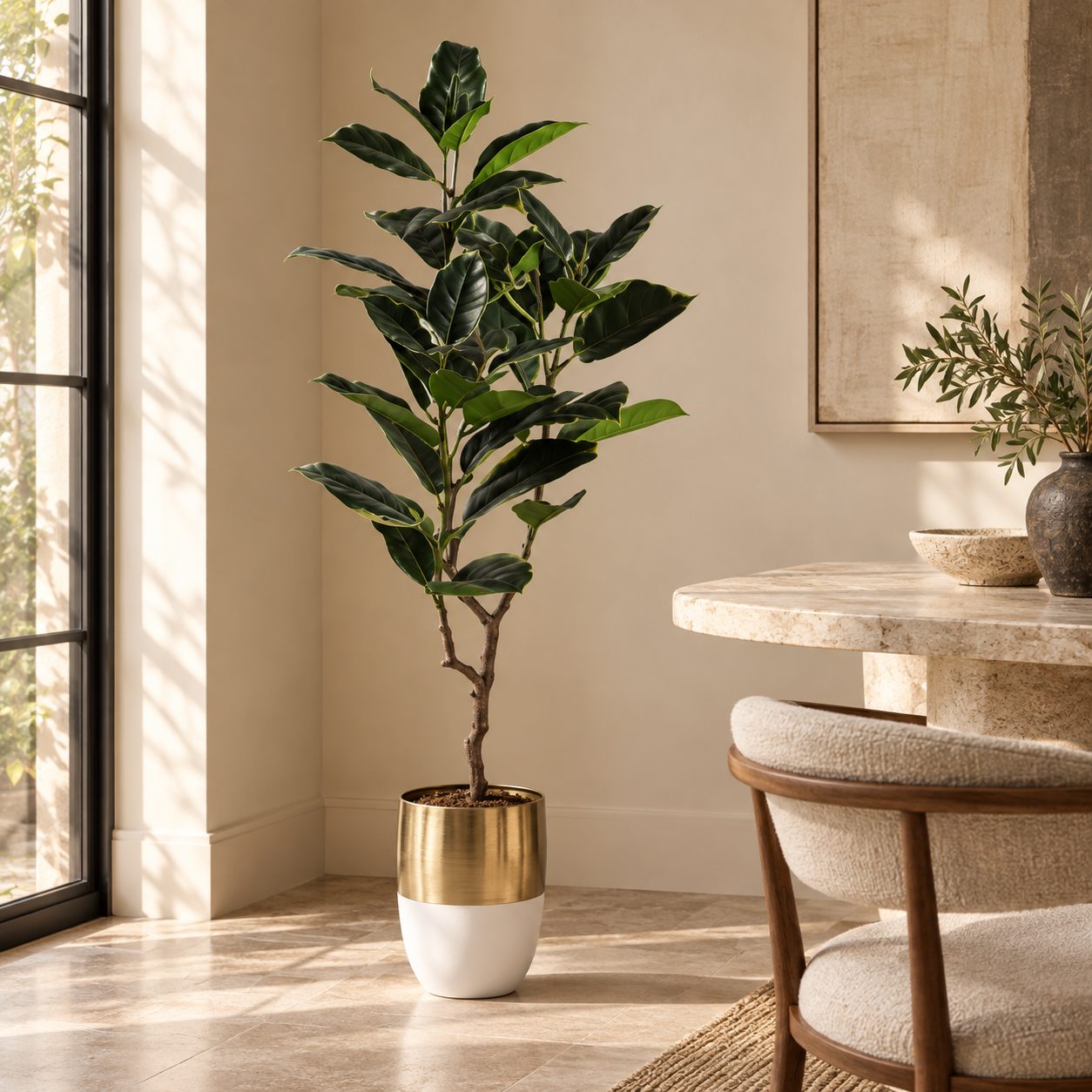 Roble — Frondaison Rousse en comedor
