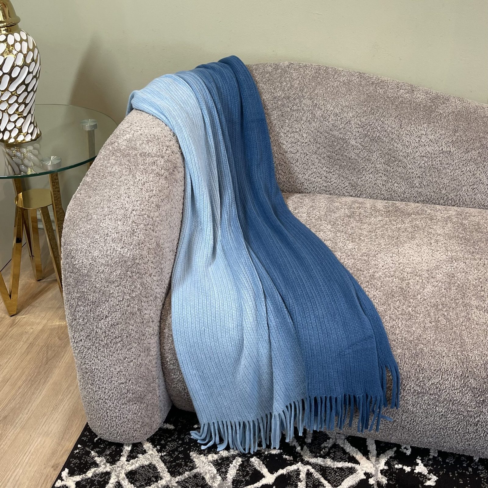 Throw Degradado Azul — vista 2
