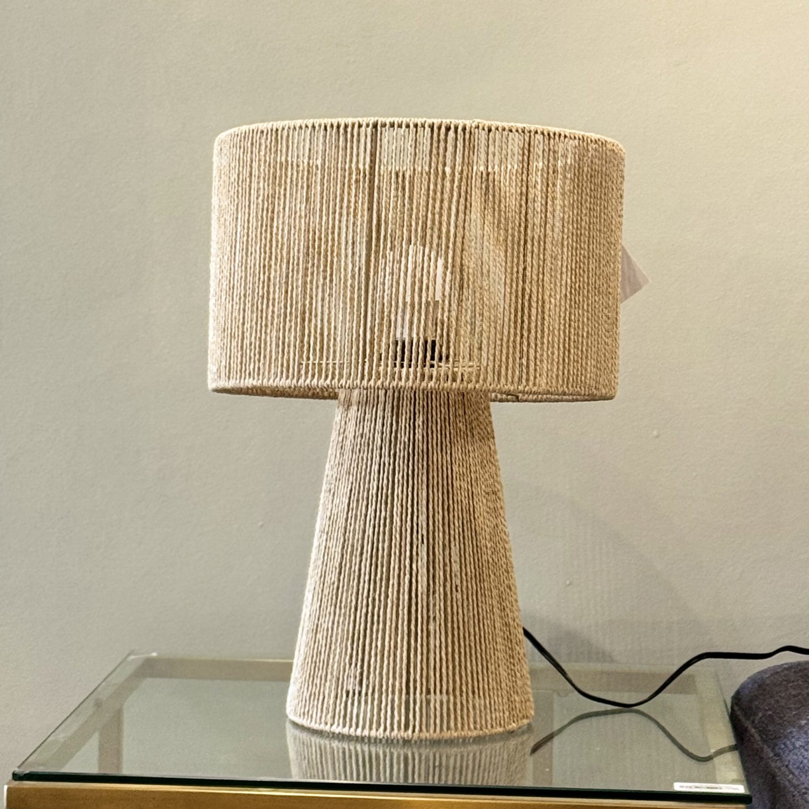 Lámpara boho natural — vista 2
