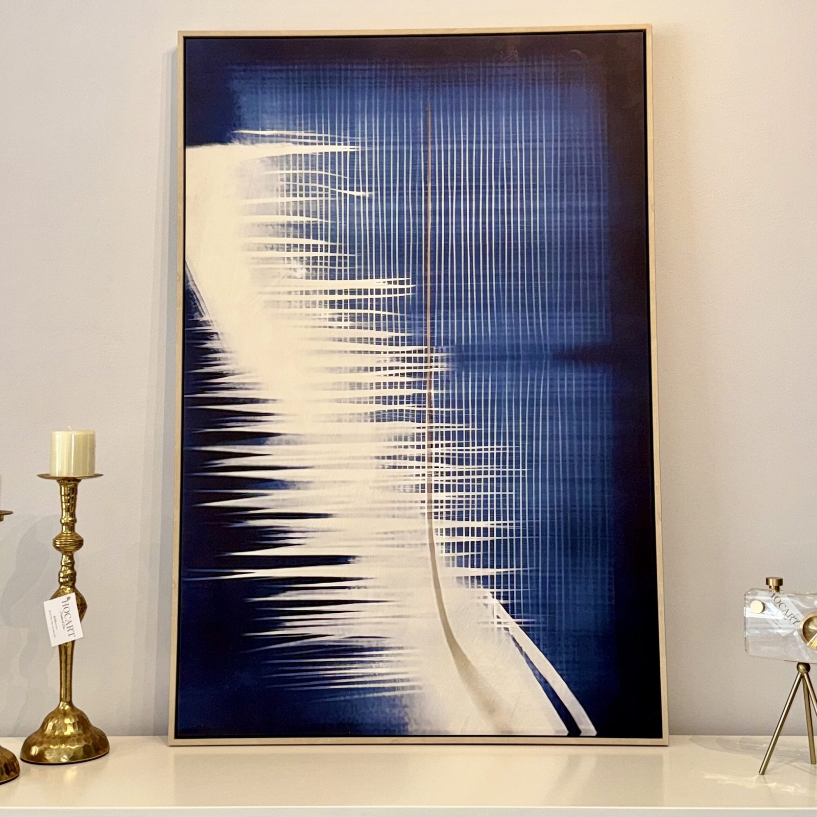 Cuadro minimal wave 82x122 cm — vista 2