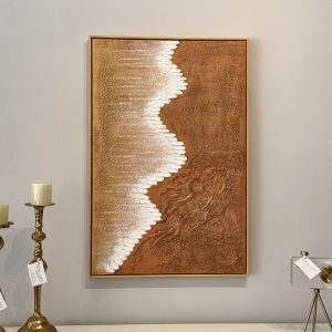 Cuadro esencia terracota 60 x 120 cm