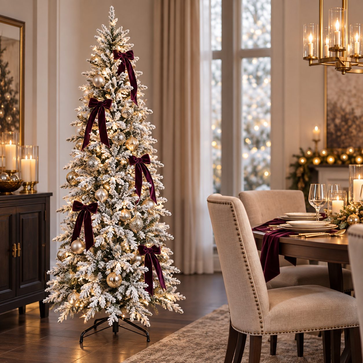 Árbol de navidad con 558 luces Neve Incantata — vista 2
