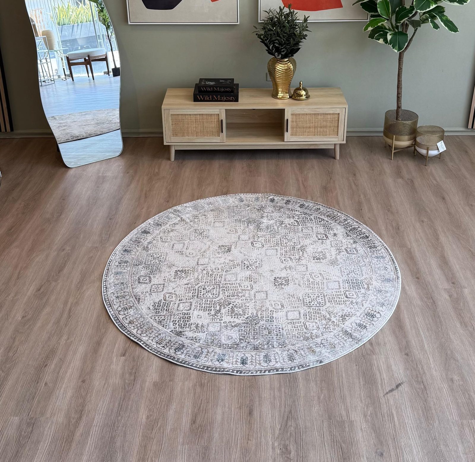 Alfombra Dynamic ivory clásico 160 cm — vista 2