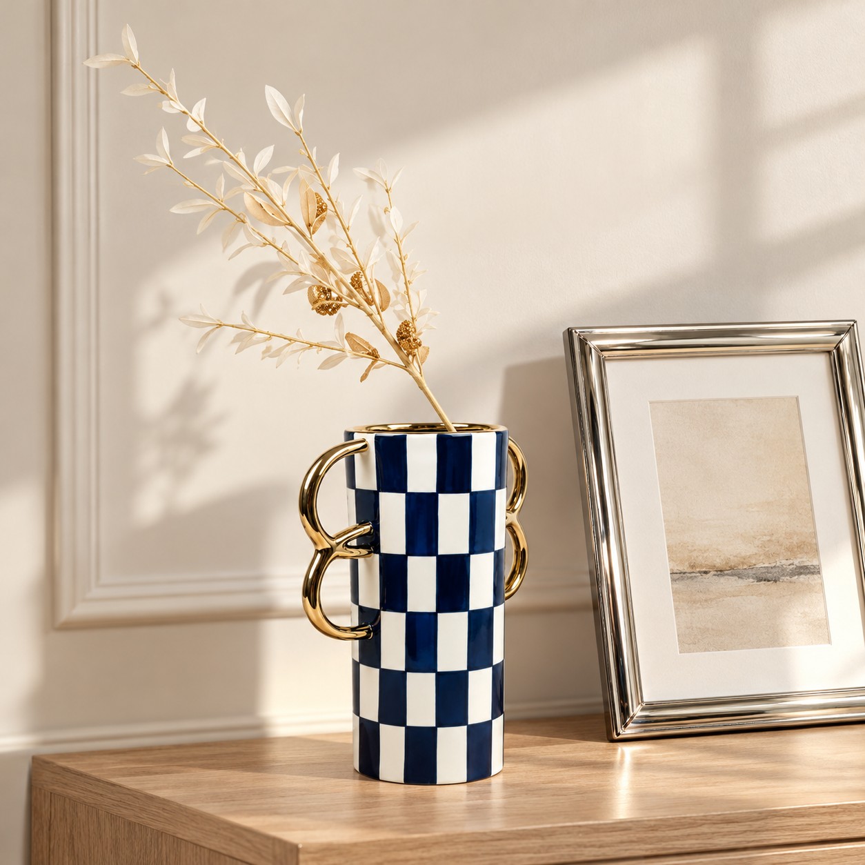 Rama decorativa — Branche Écume, vista ambientada-1 con complementos de HOCART a escala