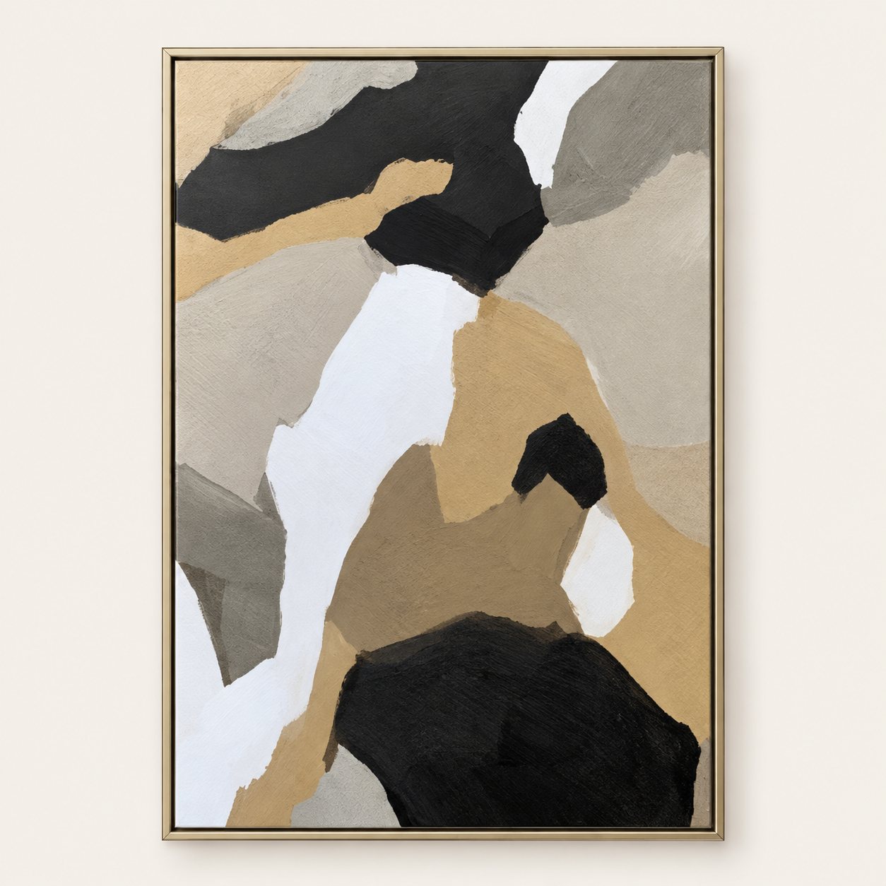 Cuadro — Collage Désert — imagen principal con fondo beige claro