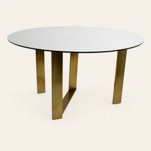 Mesa de comedor — Table Éclipse, imagen principal sobre fondo beige claro