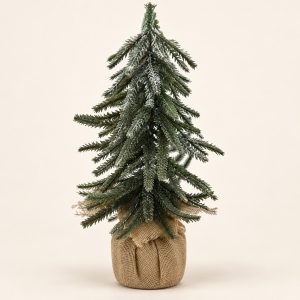 Árbol de Navidad de mesa Picea Tascabile sobre fondo limpio