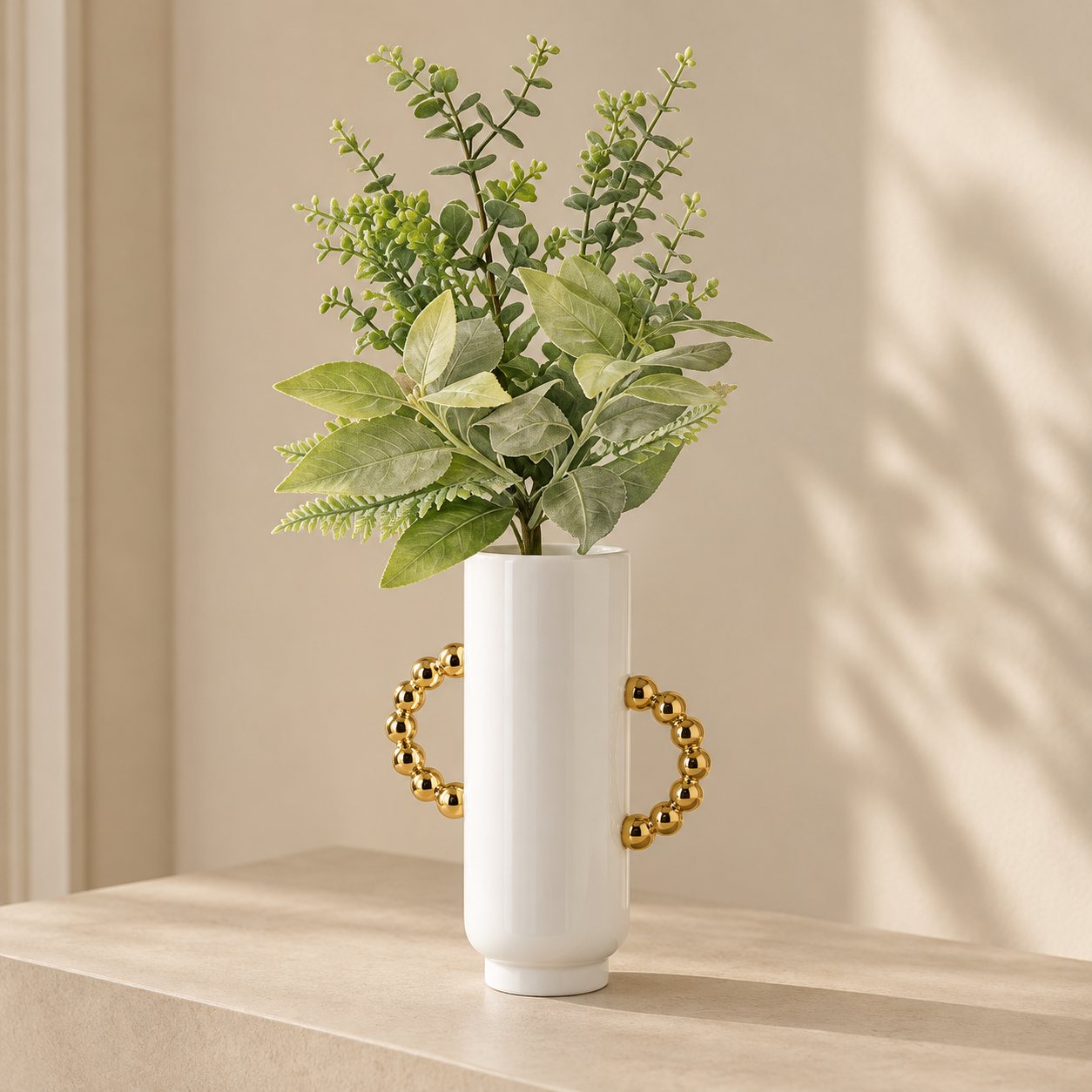 Follaje — Tige Printanière, combinado con Vase Collier
