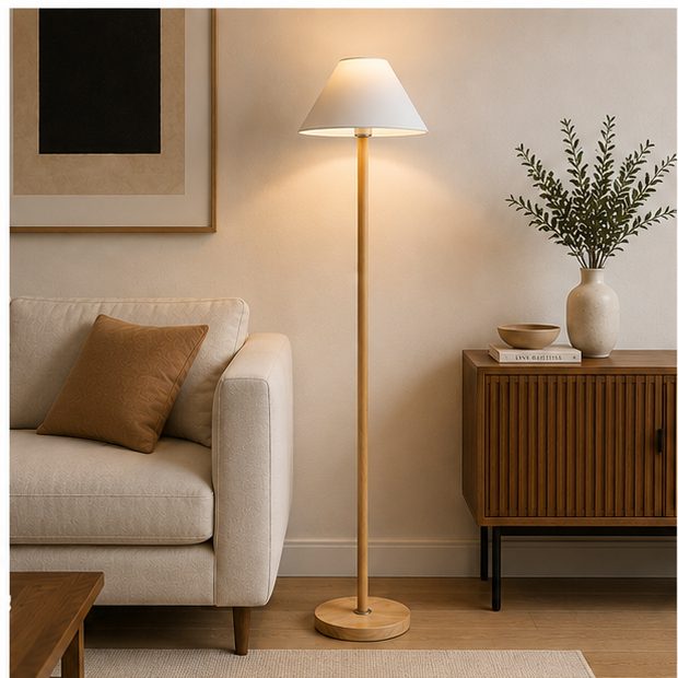 Lámpara de pedestal Golden Stem