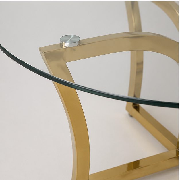 Mesa de centro Aurum curve — vista 2