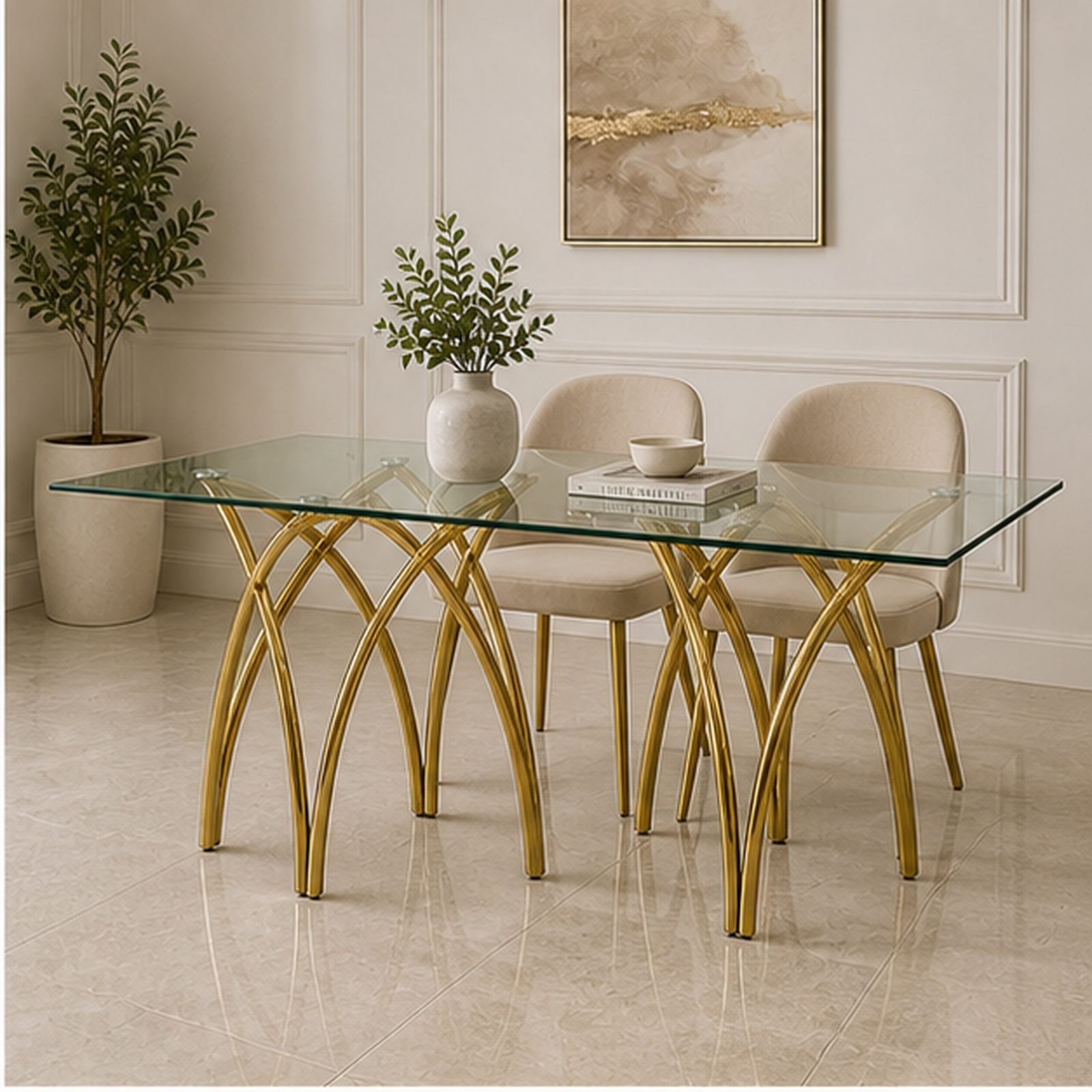 Mesa de comedor Gala glass