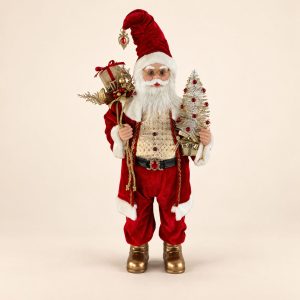 Santa Claus musical — Nicolas Mélodie — decoración navideña
