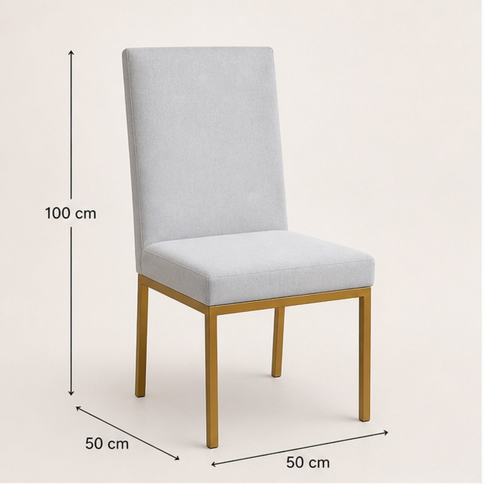 Silla Minimal Grey — vista 2