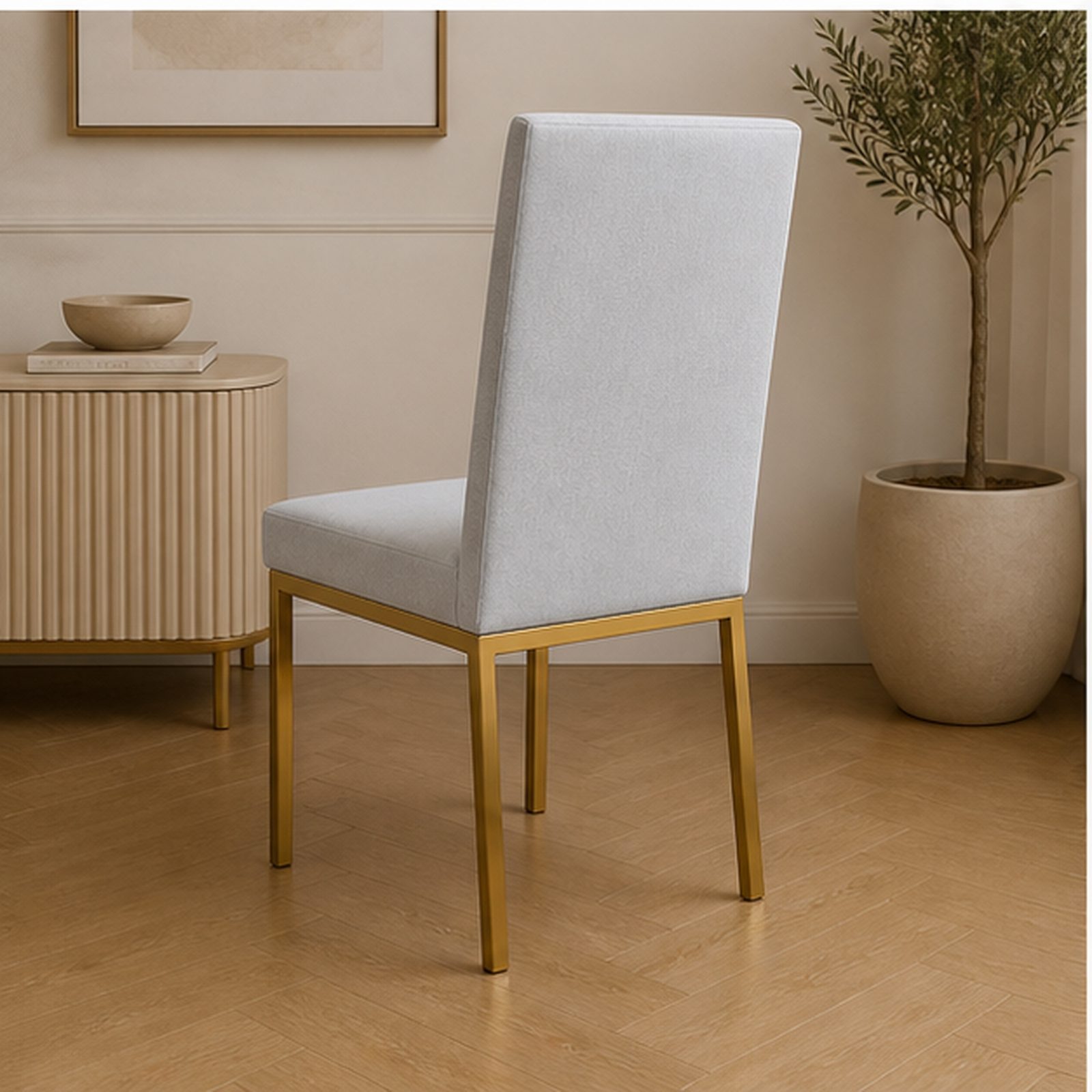 Silla Minimal Grey — vista 4