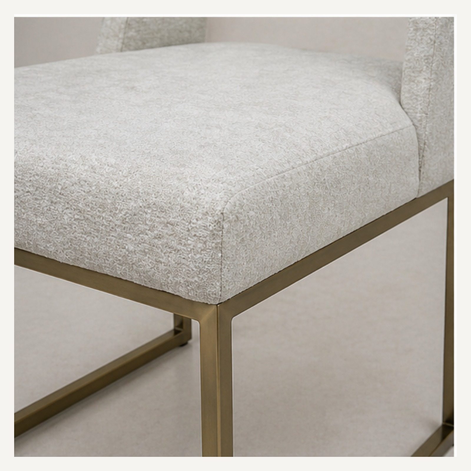 Silla de comedor Ivory gold — vista 2